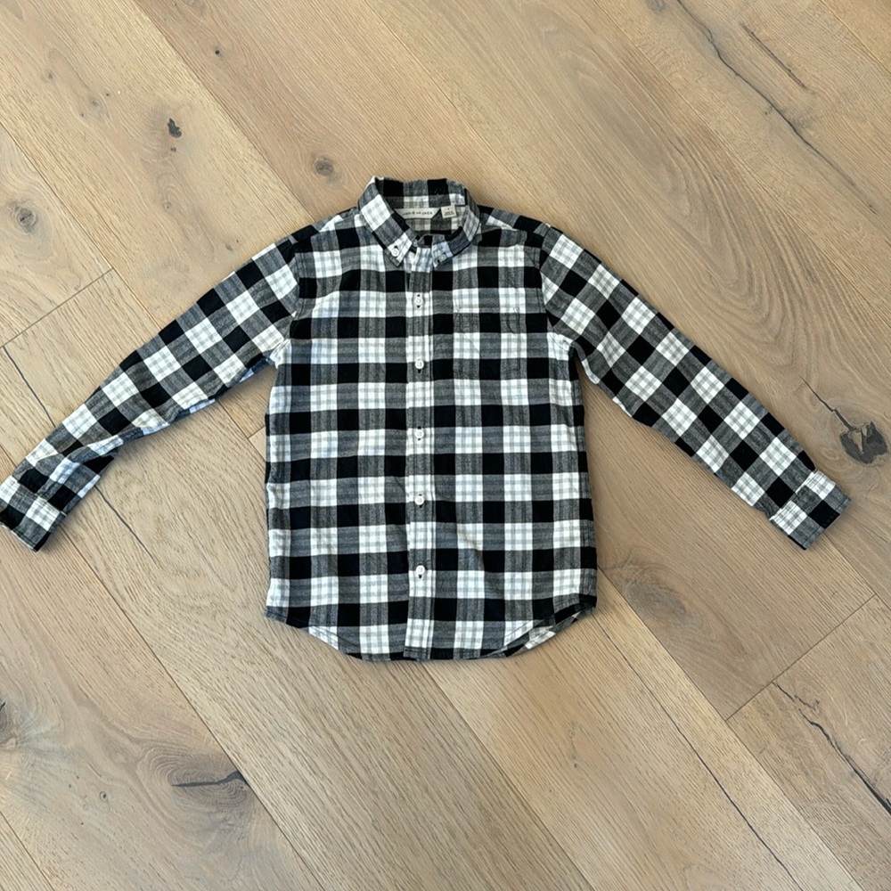 Janie and Jack Button Front Shirt